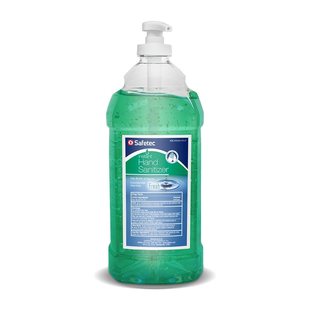 Hand Sanitizer 64 oz. bottle, pump included/not applied (Fresh) - Sanitizer